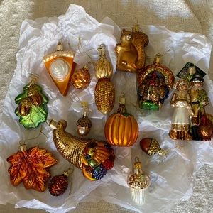 Old world Christmas thanksgiving/fall collection